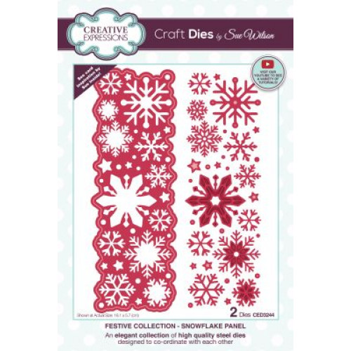 snowflake panel - Festive Collection 2022